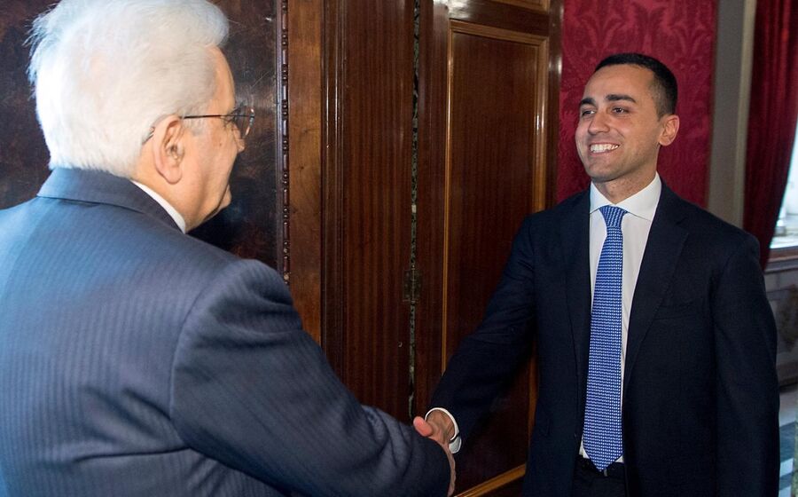 Sergio Mattarella, Luigi Di Maio