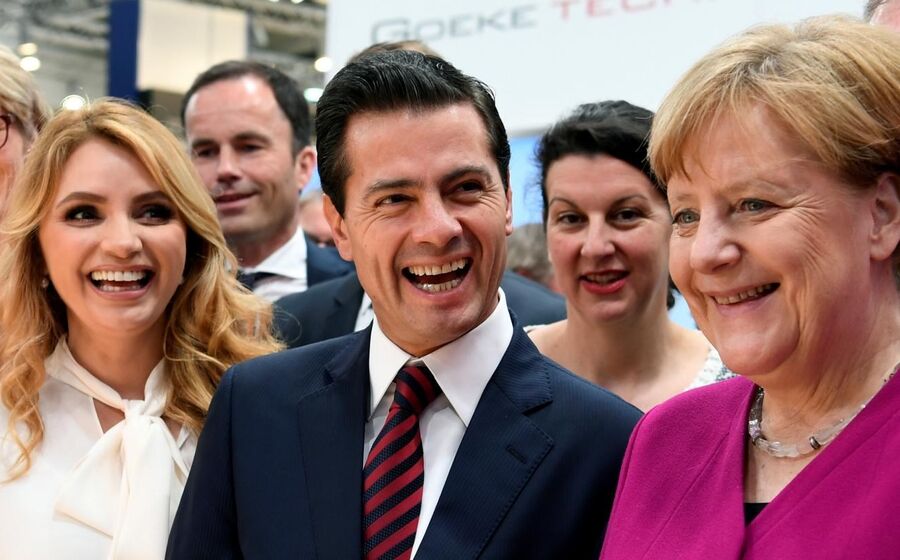 Angela Merkel, Enrique Peña Nieto