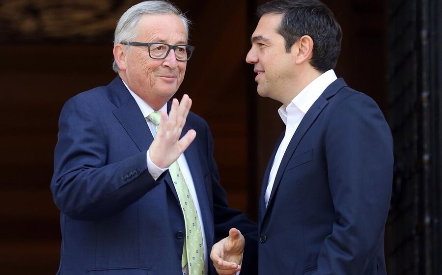 Juncker Tsipras
