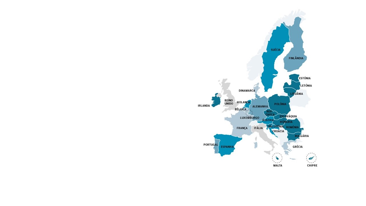 Mapa: Crescimento de Portugal na cauda da Europa no arranque do ano -  Conjuntura - Jornal de Negócios