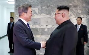 Kim Jong-un e Moon Jae-in