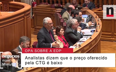 Negócios explica oferta da CTG sobre a EDP