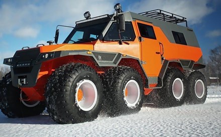 Avtoros Shaman 8x8: talvez o mais radical “TT” do mundo