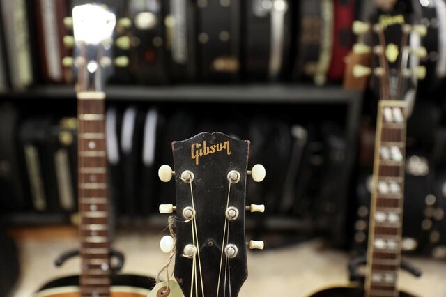 Fabricante das guitarras Gibson declara falência