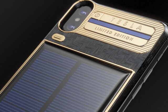 iPhone com bateria solar é um dos mais caros do mundo. E já tem dono