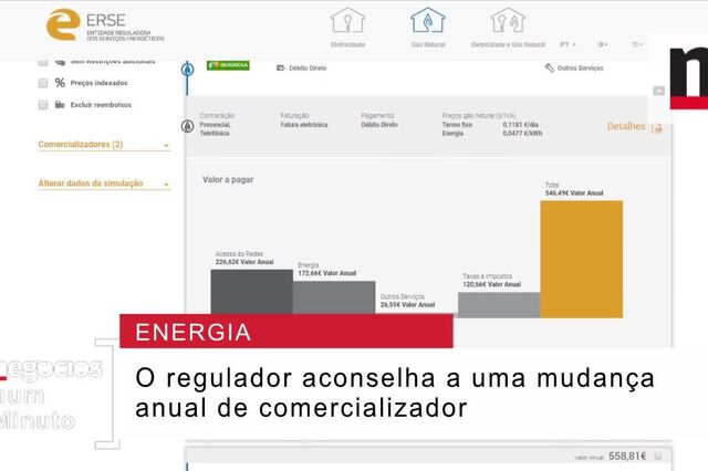 Para que serve o novo simulador da ERSE