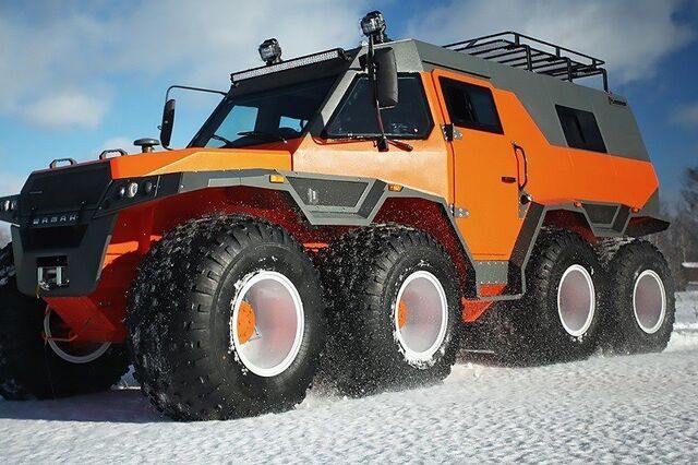 Avtoros Shaman 8x8: talvez o mais radical “TT” do mundo