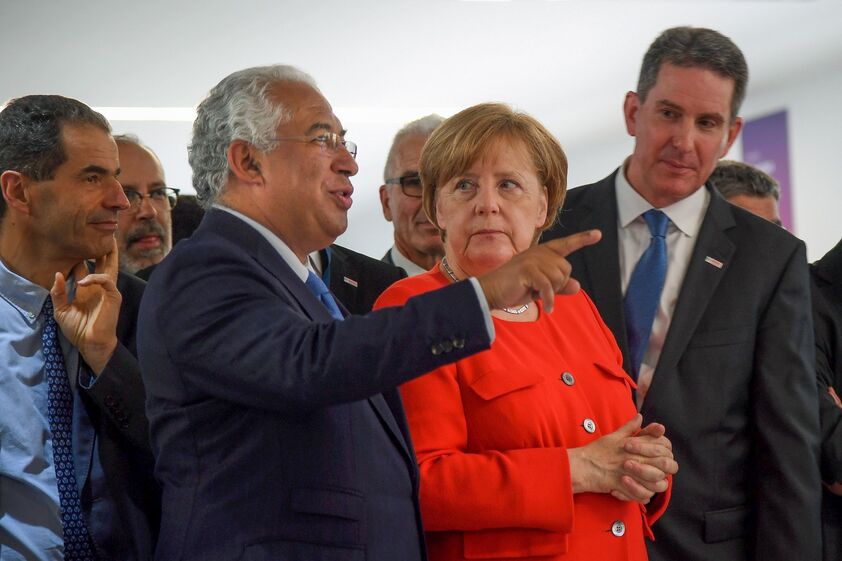 Merkel Antonio costa