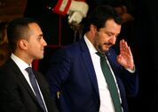 conte salvini maio italia posse