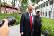 Trump, Kim Jong-Un