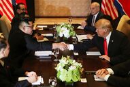 Trump, Kim Jong-Un