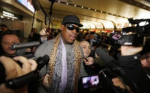 Dennis Rodman pode participar na cimeira entre Trump e Kim Jong-Un