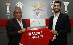 Facundo Ferreyra oficializado como reforço do Benfica