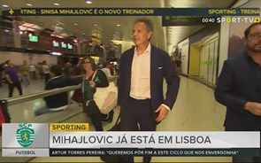 Sporting confirma à CMVM contratação de Mihajlovic para treinador
