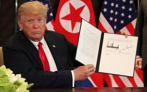 Trump, Kim Jong-Un