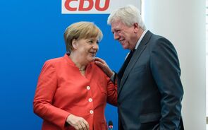 Angela Merkel Horst Seehofer