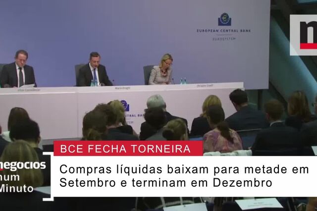 O que pode acontecer à economia com o fim dos estímulos do BCE?