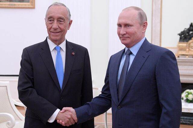 Putin elogia Portugal em encontro com Marcelo Rebelo de Sousa