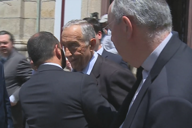 Marcelo sentiu-se mal e desmaiou em Braga