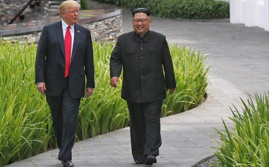 Trump, Kim Jong-Un