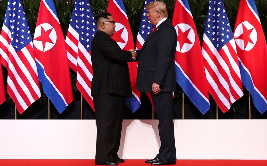 Trump, Kim Jong-Un