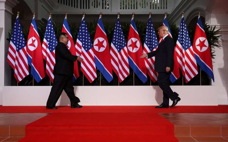 Trump, Kim Jong-Un