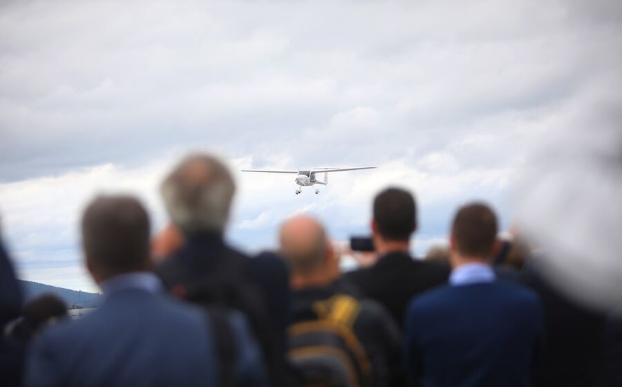 avião eléctrico