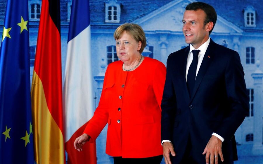 merkel macron