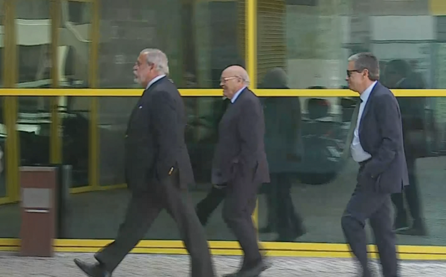 António Torres Pereira, Sousa Cintra e Luís Marques em Alavalde