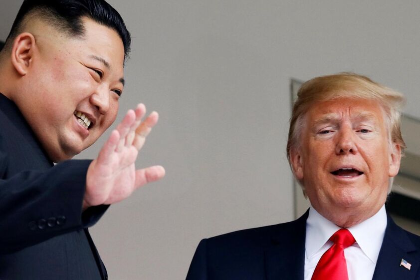 Trump, Kim Jong-Un