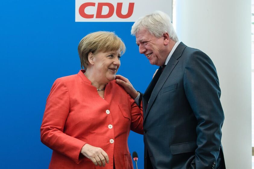 Angela Merkel Horst Seehofer