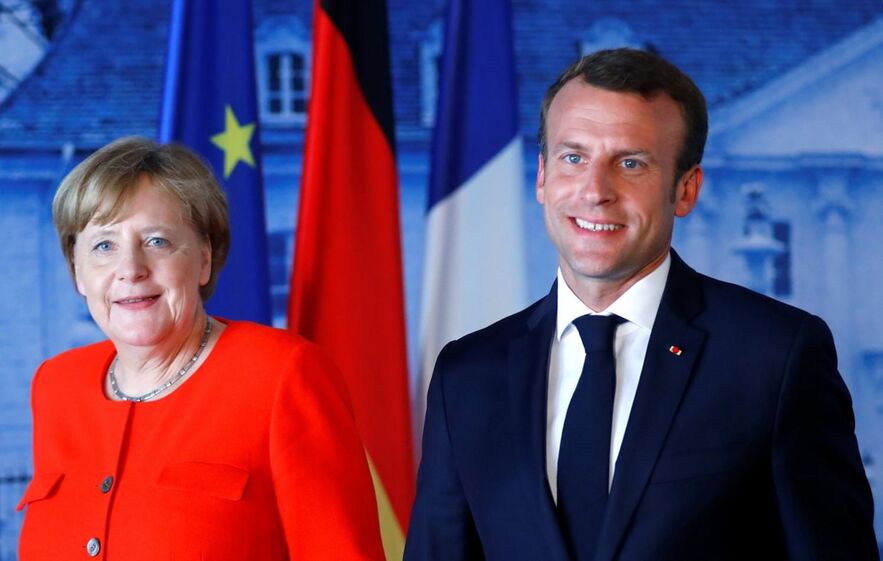merkel macron