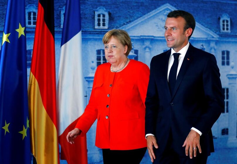 merkel macron