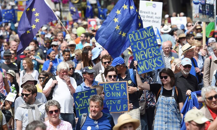 brexit manif