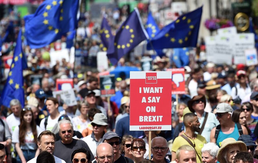 brexit manif