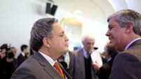Paulo Macedo e Mário Centeno