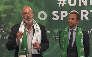 Rogério Alves deseja que Frederico Varandas 'seja o presidente da nova era' do Sporting