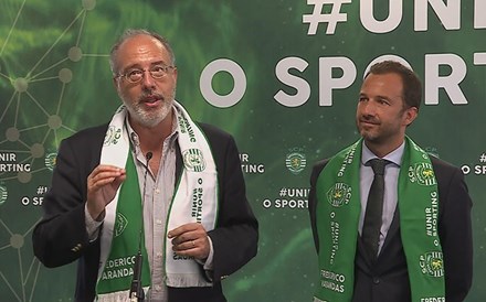 Rogério Alves deseja que Frederico Varandas 'seja o presidente da nova era' do Sporting