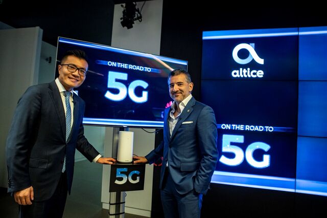 Altice e Huawei juntam-se para serem líderes do 5G na Europa