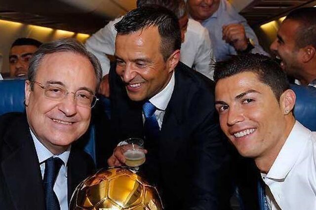 Reunião entre Mendes e Florentino definiu as bases da saída de Ronaldo do Real Madrid