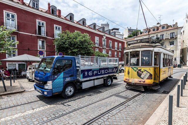 Lisboa recebe 10 camiões eléctricos made in Portugal