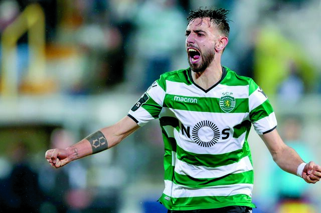 Sporting dispara quase 6% com possível venda de Bruno Fernandes 
