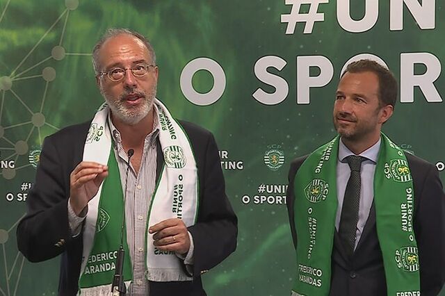Rogério Alves deseja que Frederico Varandas 'seja o presidente da nova era' do Sporting