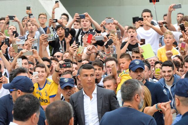 Juventus valoriza 4,5% no dia em que CR7 se compromete com a 'Vechia Signora'