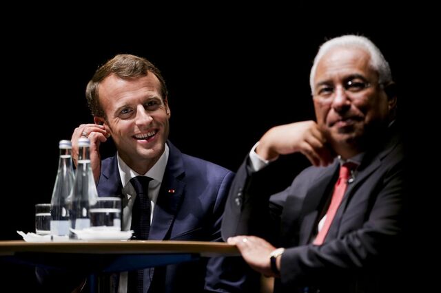 Macron defende UE com estrutura mais leve e Costa quer Portugal no núcleo duro