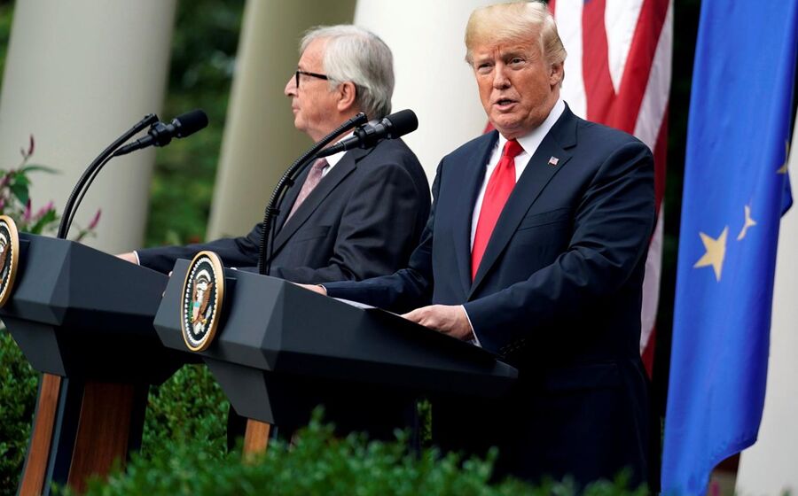 Trump, Juncker