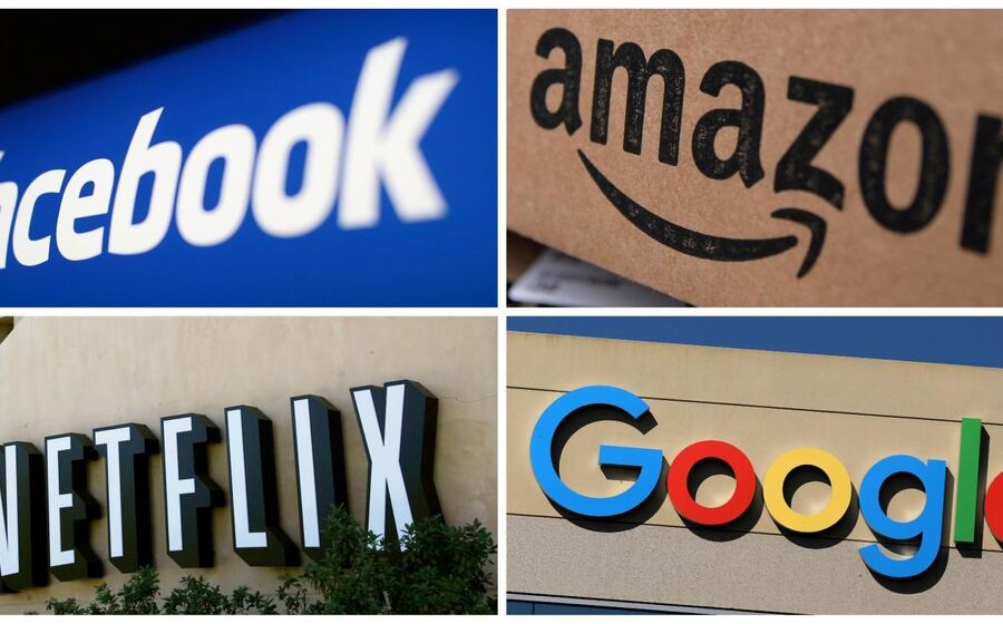 FAANG tecnológicas Facebook, Amazon, Netflix, Google