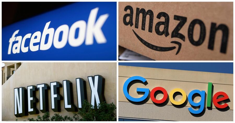 FAANG tecnológicas Facebook, Amazon, Netflix, Google