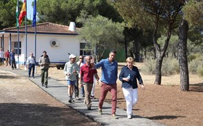 Merkel e Sánchez foram visitar os linces ibéricos