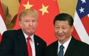 donald trump e Xi Jinping